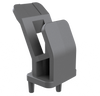 Porte-clé moyen - Gris  (20 pièces)