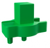 Steckschlüsselhalter 3/8" - Grün (25 Stück)