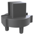 Steckschlüsselhalter 1/2" - Grau (50 Stück)