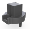 Steckschlüsselhalter 1/2" - Grau (50 Stück)
