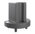 Porte-douille 3/4" - Gris (50 pièces)