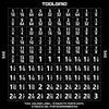 SAE Identification Label Set - Toolgrid Europe